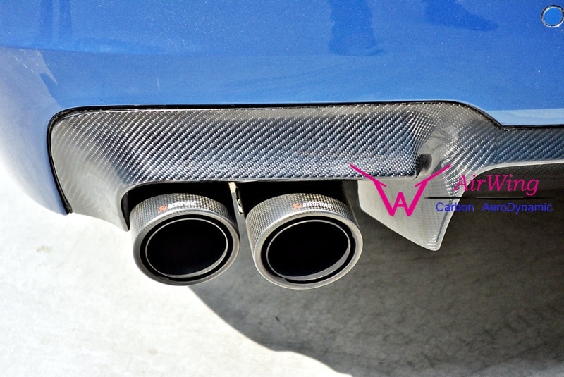 BMW F10 M5 3D carbon rear diffuser 03